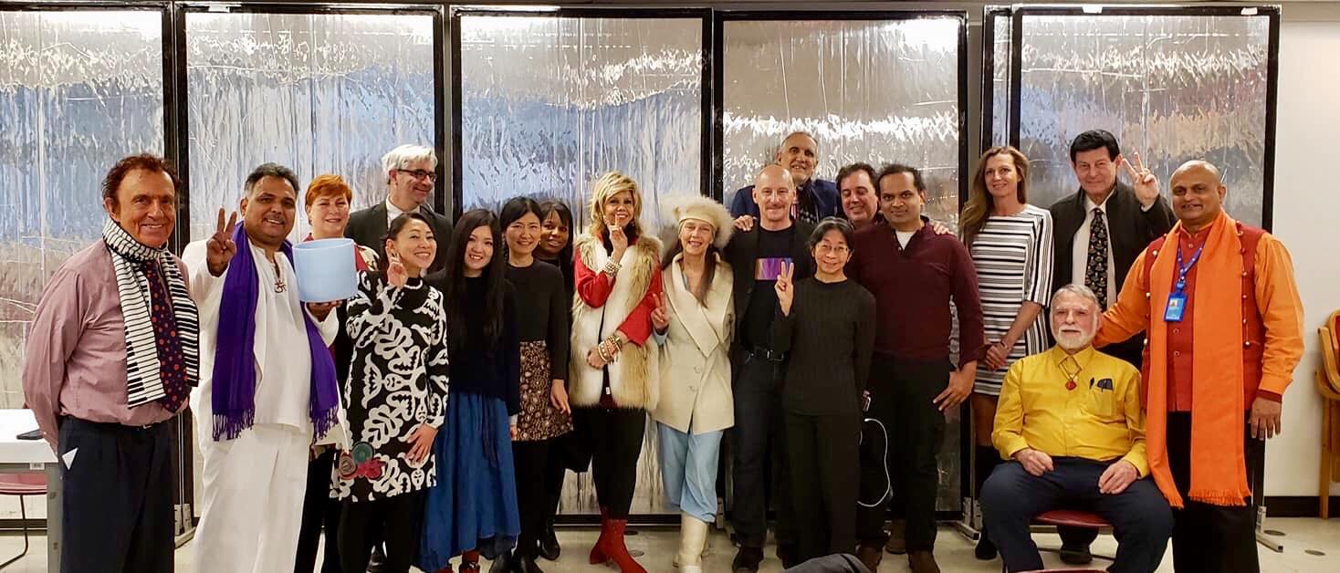 Meditation session at United Nations NY